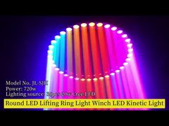 Στρογγυλή ανυψωτική μπάλα LED Winch LED Kinetic Light