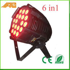 UV 6in1 φως σκηνικών σημείων 18pcs 15w Rgbwa για τα γεγονότα ψυχαγωγίας