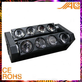 8pcs 10w Rgbw 4 σε 1 οδήγησε την ακτίνα αραχνών που κινεί τα επικεφαλής φω'τα για Disco