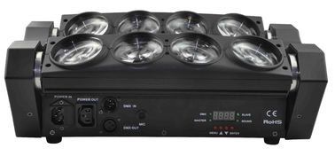 8pcs 10w οδηγημένη Cree ακτίνα αραχνών που κινεί τον επικεφαλής ελαφρύ φωτισμό σκηνικού Disco