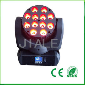 12pcs 10w Rgbw 4 σε 1 σκηνικό προβολέα του DJ οδήγησε το CE RoHS φωτισμού επίδρασης