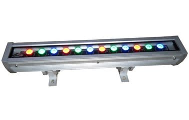 Αδιάβροχο 12pcs 1w οδήγησε το ελαφρύ Dmx512 τοίχων υψηλό αργίλιο φωτεινότητας πλυσίματος