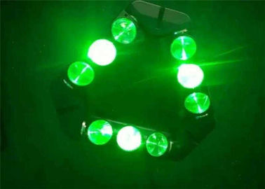 Ακτίνα αραχνών DMX512 100w που κινεί τον επικεφαλής φωτισμό 9 εναλλασσόμενο ρεύμα φω'των κεφαλιών 110-240V 50-60HZ
