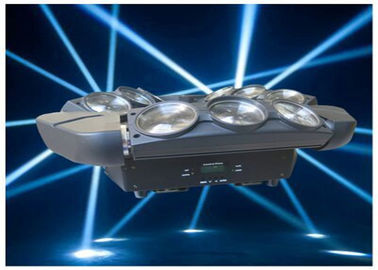 Ακτίνα αραχνών DMX512 100w που κινεί τον επικεφαλής φωτισμό 9 εναλλασσόμενο ρεύμα φω'των κεφαλιών 110-240V 50-60HZ
