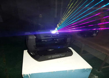Ζωηρόχρωμος μίνι κινούμενος επικεφαλής RGB 3W σκηνικός φωτισμός θεάτρων AC90 - 240V 50 - 60HZ