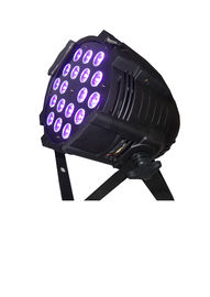 RGBWA UV 6 σε 1 εσωτερικό οδηγημένο φως ισοτιμίας DMX για το στάδιο παρουσιάζει/το φωτισμό γεγονότων