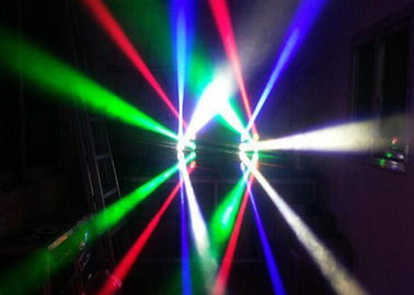 Φωτισμός του DJ κόμματος Disco που κινεί το πολυ χρώμα 8x10W RGBW των επικεφαλής αραχνών φω'των οδηγήσεων Cree