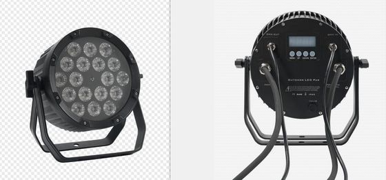 18pcs 12W IP65 αδιάβροχο υπαίθριο LED PAR για εκδηλώσεις RGBWA UV 6in1