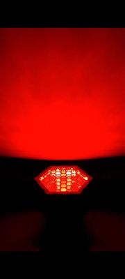 Rgb Strobe Matrix Led Retro Lights πλύνετε έντονα strob βοηθητικό φως Hexagun φως