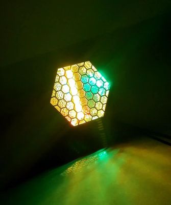 Rgb Strobe Matrix Led Retro Lights πλύνετε έντονα strob βοηθητικό φως Hexagun φως