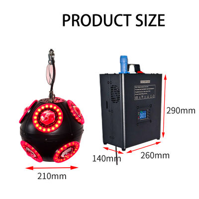 3m DMX Winch RGB οπάν μπάλα LED Κινητική μπάλα