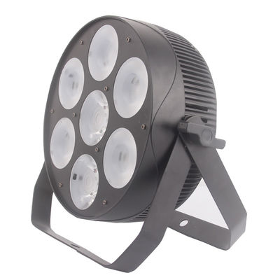 Το Alumlium DMX512 7PCS 30W 4 σε 1 ισοτιμία των οδηγήσεων μπορεί φω'τα