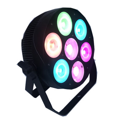 Το Alumlium DMX512 7PCS 30W 4 σε 1 ισοτιμία των οδηγήσεων μπορεί φω'τα