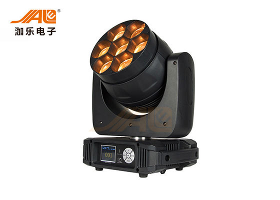 Πλύσιμο 7x40w LED Ζουμ κινούμενο φως υψηλής ισχύος πλύσιμο κινούμενο φως κεφαλή