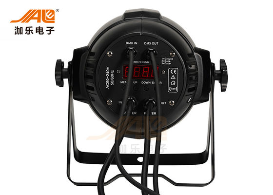 54w RGB πλήρης ελαφρύς, ledpar φωτισμός ισοτιμίας του DJ disco φωτεινότητας για το γάμο, για το σκηνικό φραγμό