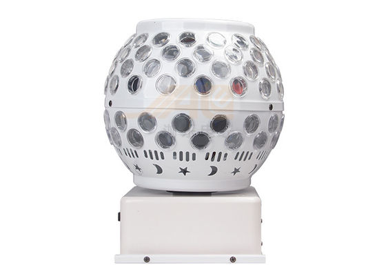 RGB 3 σε 1 στάδιο Disco επίδρασης των οδηγήσεων 50W ανάβουν τη μαγική σφαίρα κρυστάλλου