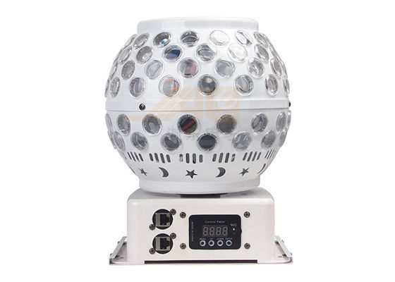 RGB 3 σε 1 στάδιο Disco επίδρασης των οδηγήσεων 50W ανάβουν τη μαγική σφαίρα κρυστάλλου
