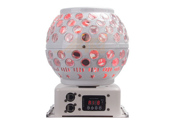 RGB 3 σε 1 στάδιο Disco επίδρασης των οδηγήσεων 50W ανάβουν τη μαγική σφαίρα κρυστάλλου