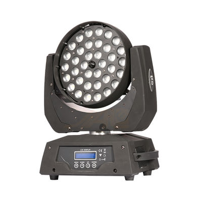 DMX512 κινούμενο επικεφαλής φως των σκηνικών 36*12W οδηγήσεων με το ζουμ