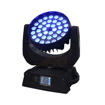 DMX512 κινούμενο επικεφαλής φως των σκηνικών 36*12W οδηγήσεων με το ζουμ