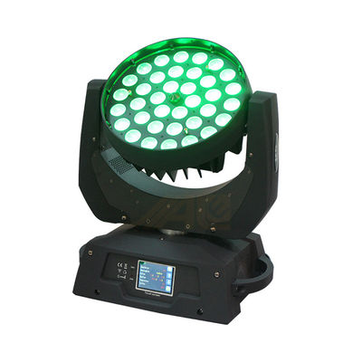 DMX512 κινούμενο επικεφαλής φως των σκηνικών 36*12W οδηγήσεων με το ζουμ
