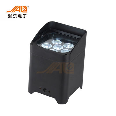 6PCS RGBWAUV 6 σε 1 φως ισοτιμίας μπαταριών IRC δοχείων ισοτιμίας των ασύρματων οδηγήσεων
