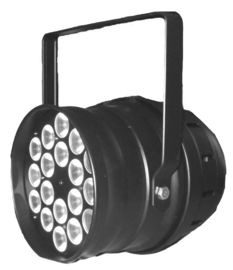 Εσωτερικά 18 Χ 3w/9w ισοτιμία των RGB 3in1 οδηγήσεων μπορούν οδηγημένη φω'τα ισοτιμία 64 σκηνικός λαμπτήρας DMX για Disco