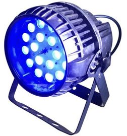 Ζωηρόχρωμα 18 Χ 10w Rgbw 4 σε 1 λαμπτήρα ισοτιμίας των υπαίθριων οδηγήσεων με τον κόκκινο πράσινο μπλε άσπρο φωτισμό ζουμ