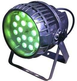 Ζωηρόχρωμα 18 Χ 10w Rgbw 4 σε 1 λαμπτήρα ισοτιμίας των υπαίθριων οδηγήσεων με τον κόκκινο πράσινο μπλε άσπρο φωτισμό ζουμ