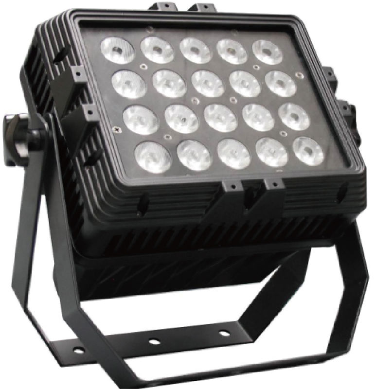 Ip65 η ισοτιμία 20pcs 15w 5 In1 οδήγησε το φως πλυσίματος τοίχων ψηφιακό ή την επίδειξη LCD
