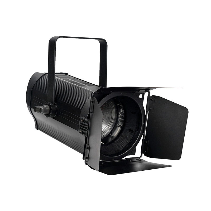 200w Fresnel Spot Θέατρο Φωτισμός σκηνής 3200k + 5600k Φρέσνελ Φώτα Μαύρο στεγαστικό κέλυφος