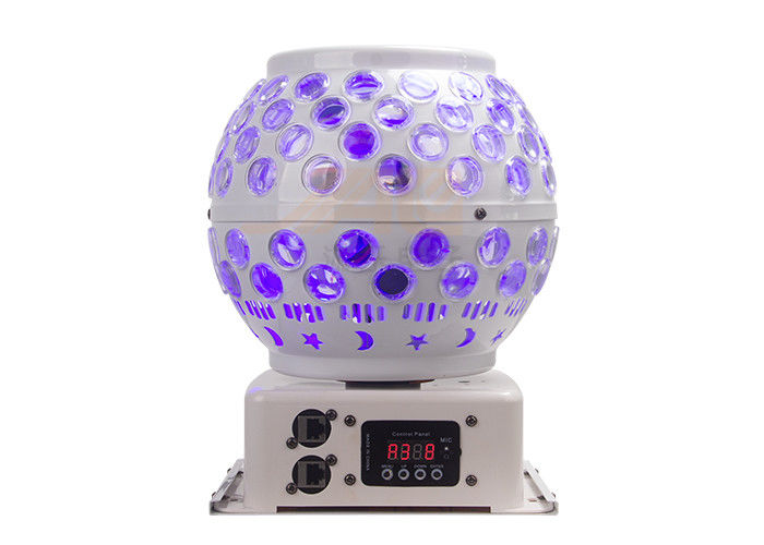 RGB 3 σε 1 στάδιο Disco επίδρασης των οδηγήσεων 50W ανάβουν τη μαγική σφαίρα κρυστάλλου