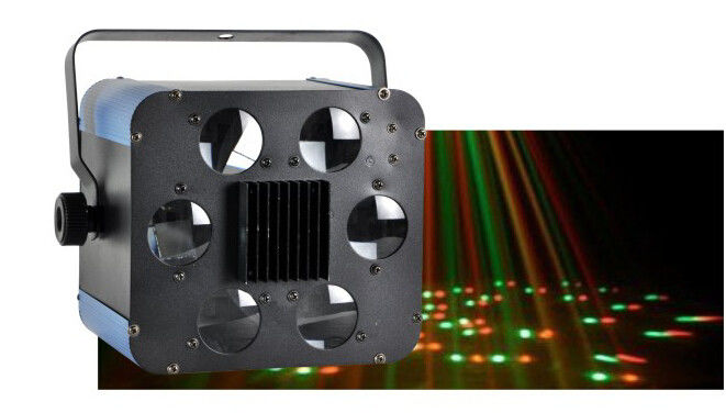 6 RGB οδηγημένα φω'τα επίδρασης ακτίνων ματιών για τη λέσχη Disco/νύχτας/το φωτισμό σκηνών συναυλίας