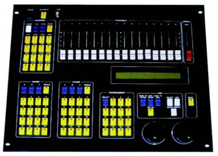DMX 512 επαγγελματική σκηνική κονσόλα υψηλής δύναμης ελεγκτών σκηνικού DMX φωτισμού